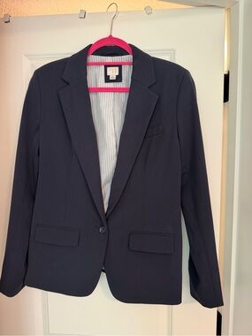 a new day Women’s Navy Single-Button Blazer